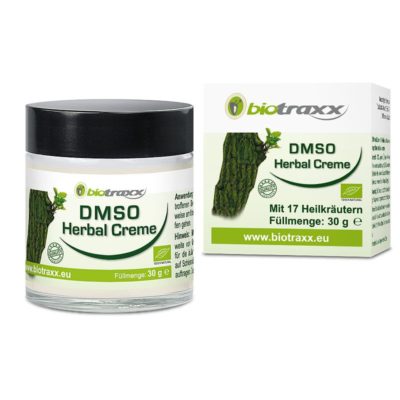 Biotraxx DMSO Dimethylsulfoxid Herbal Creme, 30g