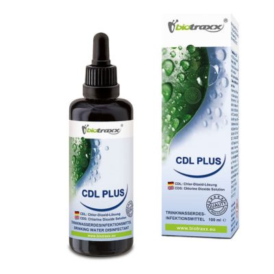 Biotraxx CDL-PLUS Chlordioxidlösung 100 ml im Violettglas mit Pipette